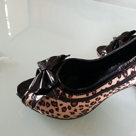 Funtasma Animal Print and Patent Heels - Picture 9 of 12
